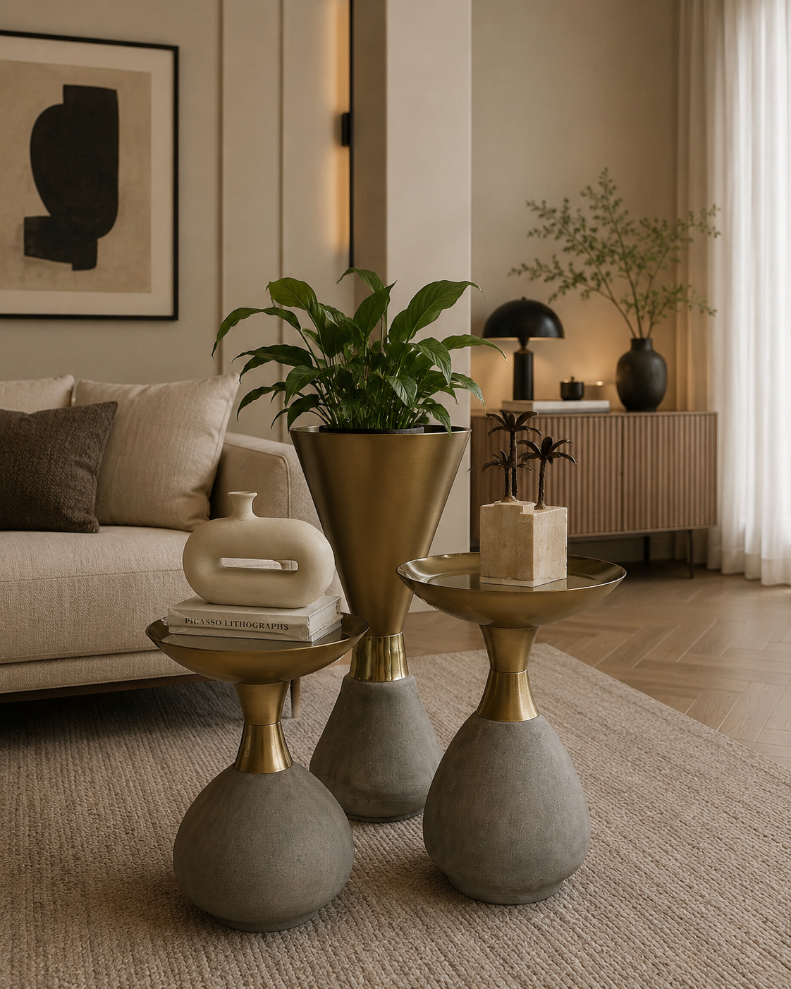 NORA BETON SEHPA 3 LÜ SET